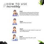 Buy Atulya Activated Organic Bamboo Charcoal Foaming Face Wash with Silicone Brush Applicator - 150 ML - Purplle