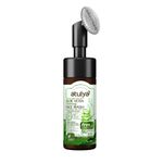 Buy Atulya Aloe Vera Foaming Face Wash With In-Built Soft Face Brush 150 ml - Purplle