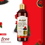 Buy Atulya Hibiscus & Black Seed Hair Oil 200 ml - Purplle