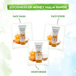 Buy Mamaearth Honey Malai Face Scrub with Honey & Malai for Nourishing Glow (100 g) - Purplle