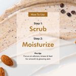 Buy mCaffeine Coffee & Almonds Scrub-Moisturize Duo, Combo of 2 - Purplle
