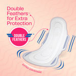 Buy Paree Super Sanitary Pads with Double feather for Heavy Flow, XL | All Day Leakage Protection and Convenient Disposable Pouch- 60 Pads - Purplle