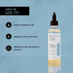 Buy Deconstruct AHA BHA Exfoliating Scalp Serum - 1% Salicylic Acid + 1% Lactic Acid + 2% Zinc Complex (100 ml) - Purplle