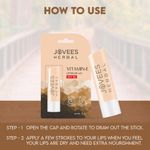 Buy Jovees Herbal Vitamin E Lip Balm with SPF 15 | 24 Hour Hydration | Rejuvenates Dry and Chapped Lips | Gives Soft and Supple Lips 5gm - Purplle