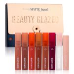 Buy BEAUTY GLAZED Matte Long Lasting Lipgloss Set of 8 - Purplle