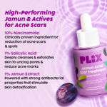 Buy PLIX Jamun Face Serum with 10% Niacinamide, 1% Salicylic Acid & 1% Jamun Extract | For Treating Acne Spot Marks & Redness | For Men and Women| Suitable For both Oily & Dry Skin | 30 ml - Purplle