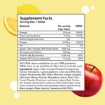 Buy PLIX Apple Cider Vinegar 15 Effervescent Tablets for weight management (Lemon Masala) with vitamin B12, Pack of 4 - Purplle