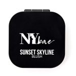 Buy NY Bae Sunset Skyline Blush - Cloudy Pink 02 (5 g) | Pink | Matte Finish | Rich Colour | Super Blendable | Multipurpose | Travel Friendly - Purplle