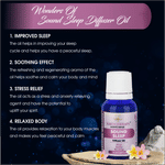 Buy EARTH THERAPY Organic Essential Oil 15ml Aroma Diffuser Oil - Pure Natural Remedy Sound Sleep, Soothe, De-Stress - Purplle