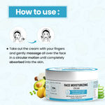 Buy TNW The Natural Wash Face Moisturizing Cream with Shea Butter, Marula Oil, and Avocado Oil | For Dry to Combination, Sensitive Skin 50 gm - Purplle