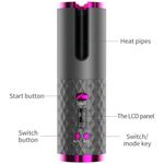 Buy Trendzie Skin Care Cordless Hair Curler I Styler Automatic Rotating & USB Rechargeable (Assorted Color) - Purplle