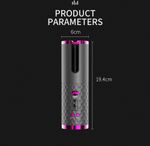 Buy Trendzie Skin Care Cordless Hair Curler I Styler Automatic Rotating & USB Rechargeable (Assorted Color) - Purplle