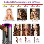Buy Trendzie Skin Care Cordless Hair Curler I Styler Automatic Rotating & USB Rechargeable (Assorted Color) - Purplle