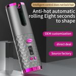 Buy Trendzie Skin Care Cordless Hair Curler I Styler Automatic Rotating & USB Rechargeable (Assorted Color) - Purplle