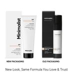 Buy Minimalist SPF 50 Sunscreen with niacinamide + vitamin b5 + vitamin f broad spectrum PA++++ for all skin types 50g Pack Of 2 - Purplle