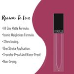 Buy Ronzille Weightless Mousse Lipstick Long Smash Infused with Jojoba Oil-01 - Purplle