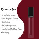 Buy Ronzille Weightless Mousse Lipstick Long Smash Infused with Jojoba Oil-03 - Purplle