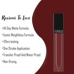 Buy Ronzille Weightless Mousse Lipstick Long Smash Infused with Jojoba Oil-05 - Purplle