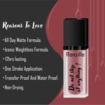 Buy Ronzille Weightless Mousse Lipstick Lighter Infused with Vitamin E -04 - Purplle