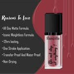 Buy Ronzille Weightless Mousse Lipstick Lighter Infused with Vitamin E -06 - Purplle