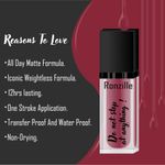 Buy Ronzille Weightless Mousse Lipstick Lighter Infused with Vitamin E -07 - Purplle