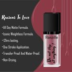 Buy Ronzille Weightless Mousse Lipstick Lighter Infused with Vitamin E -08 - Purplle