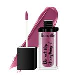 Buy Ronzille Weightless Mousse Lipstick Lighter Infused with Vitamin E -09 - Purplle