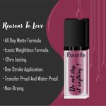 Buy Ronzille Weightless Mousse Lipstick Lighter Infused with Vitamin E -09 - Purplle