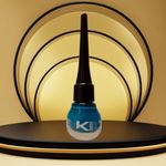 Buy KINDED Eye Liner Liquid Waterproof Smudgeproof Longlasting Insta Bold Look Intense Heavenly Soothing Colour Pigments Precise Tip Quick Drying Eyeliner (5 ml, Matte Finish, Teal Green) - Purplle