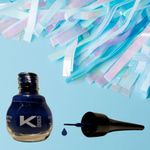 Buy KINDED Eye Liner Liquid Waterproof Smudgeproof Longlasting Insta Bold Look Intense Heavenly Soothing Colour Pigments Precise Tip Quick Drying Eyeliner (5 ml, Matte Finish, Royal Blue) - Purplle