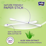Buy Bella Cotton Buds With Aloe Vera Extract Plastic Box 200 Pcs - Purplle
