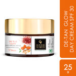 Buy Good Vibes Ubtan De-Tan Glow Day Cream SPF30 with Power of Serum (25g) - Purplle