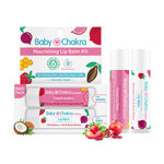 Buy BabyChakra Nourishing Lip Balm Duo Pack for Women's & Babies/Kids, 100% Natural Ingredients Dermatologically Tested, Long Lasting Non Greasy 12 Hours Moisturising, Certified Cruelty Free (4.5 gm) x 2 - Purplle