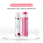 Buy BabyChakra Nourishing Lip Balm Duo Pack for Women's & Babies/Kids, 100% Natural Ingredients Dermatologically Tested, Long Lasting Non Greasy 12 Hours Moisturising, Certified Cruelty Free (4.5 gm) x 2 - Purplle