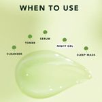 Buy Dot & KeyCica Calming Skin Renewing Night Gel (15 ml) - Purplle