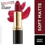 Buy Revlon Super Lustrous Lipstick (Bold Matte) Sassy Berry - Purplle