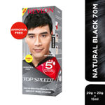 Buy Revlon Top Speed Hair Color Small Pack Man - Natural Black 70M - Purplle