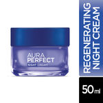 Buy L'Oreal Paris Aura PerfectAA Night CreamAA for radiant glow |AA Face Cream with Vitamin C , Vitamin EAA &AA Tourmaline GemstoneAA | For all skin types 50 ml - Purplle