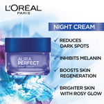 Buy L'Oreal Paris Aura PerfectAA Night CreamAA for radiant glow |AA Face Cream with Vitamin C , Vitamin EAA &AA Tourmaline GemstoneAA | For all skin types 50 ml - Purplle