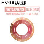 Buy Maybelline Fit Me Blush , 10 Brave | 16 HR Long Lasting Wear 4.5g - Purplle