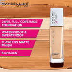 Buy Maybelline New York Super Stay Full Coverage Active Wear Liquid Foundation, Matte Finish with 30 HR Wear, Transfer Proof, 128, Warm Nude, 30ml - Purplle