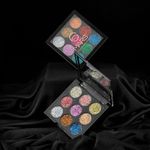 Buy MARS Bling it on Glitter Eyeshadow Palette with 9 Highly Pigmented Colors - 01 | 7.65g - Purplle