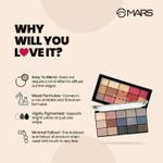 Buy MARS Fantasy 15 Eyeshadow Palette | Highly Pigmented & Easy to Blend | Matte and Shimmer Shades (22.5 gm) (04-Multicolor) - Purplle
