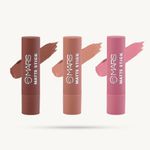Buy MARS Matte Box Set of 3 Creamy Matte Lipsticks - 05 Blushed Nudes | 3.2gx3 - Purplle
