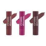 Buy MARS Matte Box Set of 3 Creamy Matte Lipsticks - 06 All Rounder | 3.2gx3 - Purplle