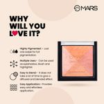Buy MARS Baked Blusher and Highlighter | Radiant,Glowy & Long lasting Blusher & Highlighter Pallete for Face Makeup (6 gm) (SHADE-03) - Purplle