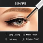 Buy MARS Free Flow Eyeliner with Demi Matte Finish | Long Lasting, Smudgeproof & Easy Glide Formula (6 ml) - Purplle