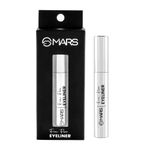 Buy MARS Free Flow Eyeliner with Demi Matte Finish | Long Lasting, Smudgeproof & Easy Glide Formula (6 ml) - Purplle