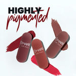 Buy MARS Mini Lip Pill High Pigmented Matte Lipstick Set of 3 | Transfer Proof & Smudge Proof | Travel Friendly (3.1 gm*3) (02-Romantic-Nude) - Purplle