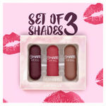 Buy MARS Mini Lip Pill High Pigmented Matte Lipstick Set of 3 | Transfer Proof & Smudge Proof | Travel Friendly (3.1 gm*3) (02-Romantic-Nude) - Purplle